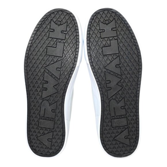 Airwalk Freestyle Mid-Top Canvas Skateboard Sneakers Shoes White Mens 10.5 & 12 - Picture 5 of 8